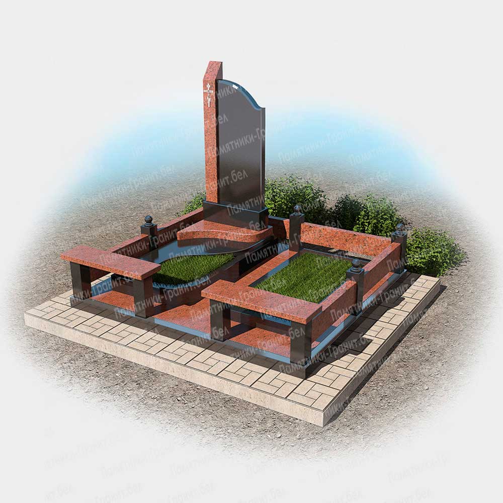 Гранитный памятник в Ивенец